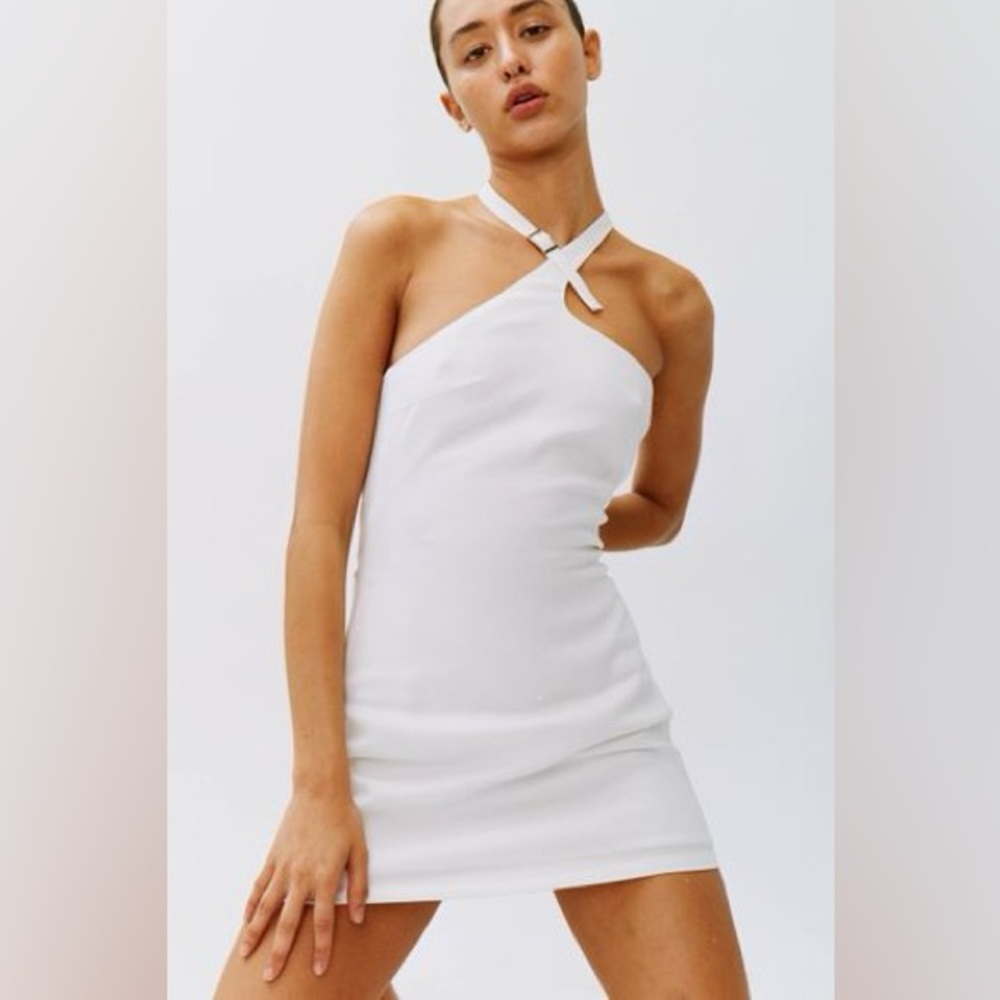 With Jean Buckles Dress